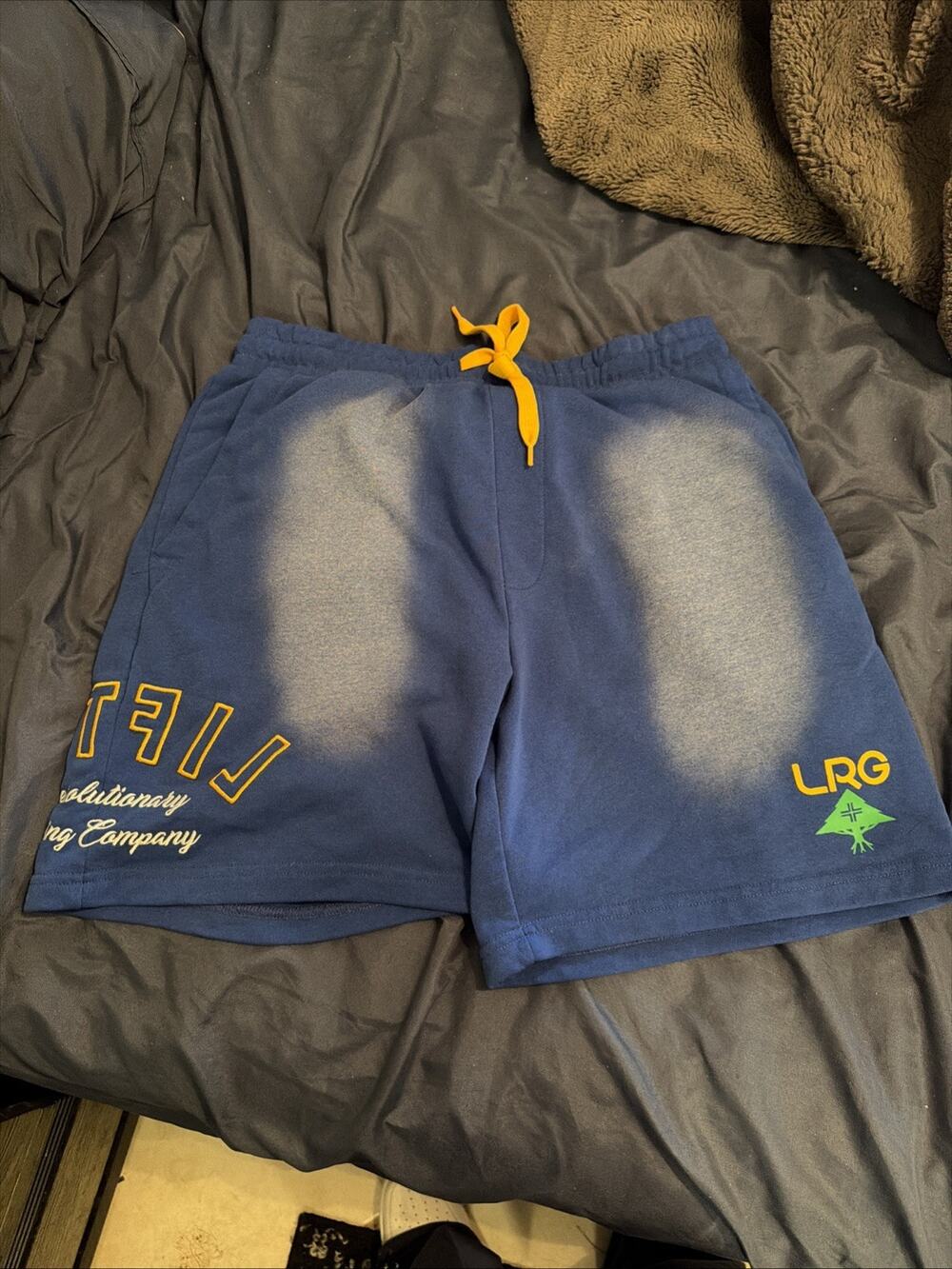 LRG Sweat Shorts Size Medium Blue Men’s